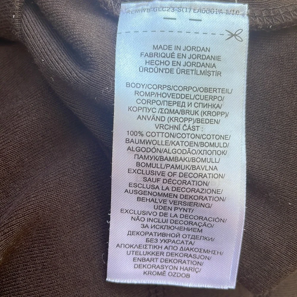 NWOT Lauren Ralph Lauren Neutral Suede Top - Picture 9 of 11